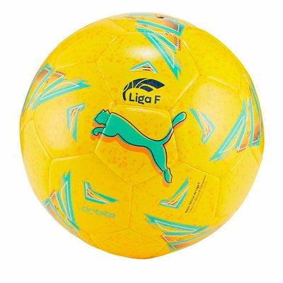 Bola de Futebol Puma Orbita Liga F Amarelo Tamanho 5