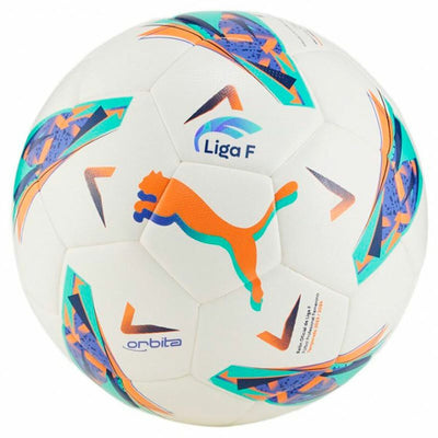 Bola de Futebol Puma Orbita Liga F Branco Multicolor Tamanho 4