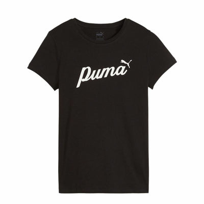 Camisola de Manga Curta Mulher Puma Essentials+ Script