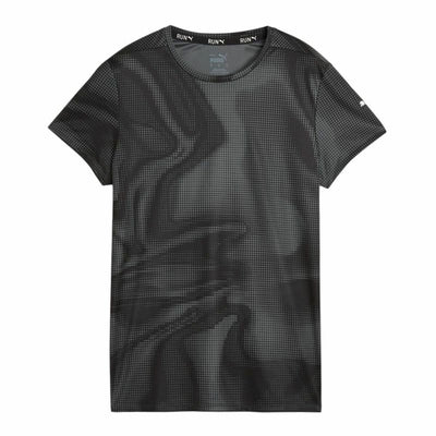 Camisola de Manga Curta Mulher Puma Run Favorite AOP