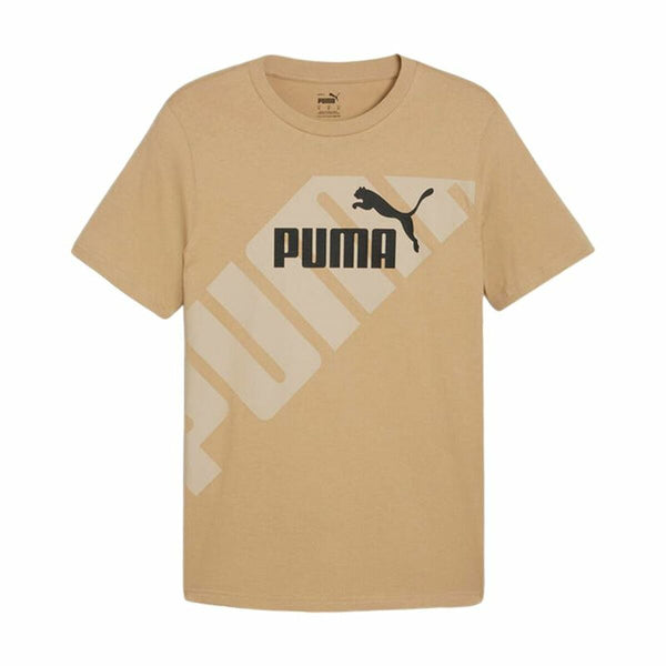 Camisola de Manga Curta Infantil Puma Power Graphic