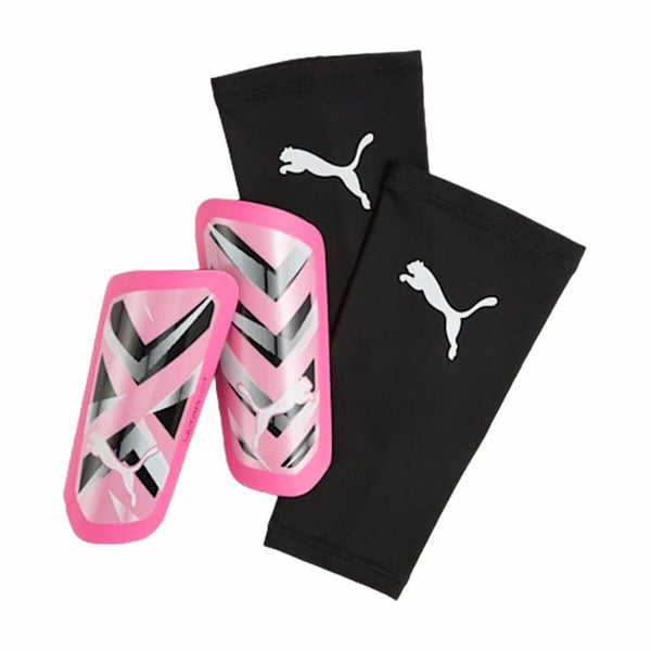 Caneleiras de Futebol Puma ULTRA Light Cor de Rosa