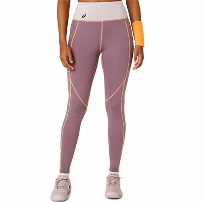 Leggings de Desporto de Mulher Asics Cor de Rosa