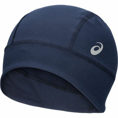 Boné de Desporto Asics Winter Run Beanie Azul escuro