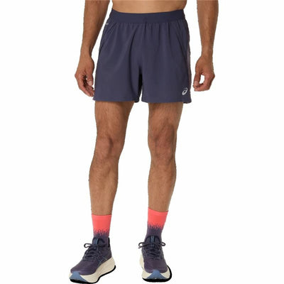 Calções de Desporto Asics Road 5In Short Azul