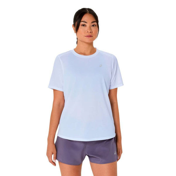 Camisola de Manga Curta Mulher Asics Core Azul Claro