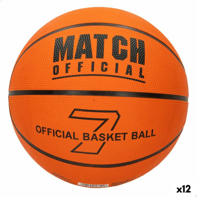 Bola de Basquetebol John Toys Match 7 Ø 24 cm (12 Unidades)