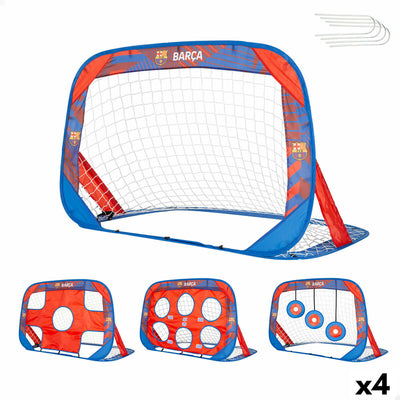 Baliza de Futebol F.C. Barcelona 120 x 80 x 80 cm (4 Unidades)