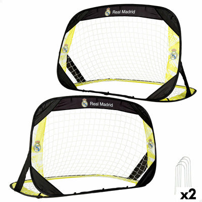 Baliza de Futebol Real Madrid C.F. 120 x 80 x 80 cm (2 Unidades)
