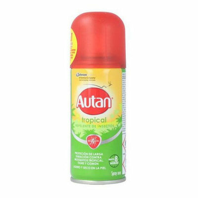Repelente de Mosquitos Comum e Tigre Autan Tropical 100 ml 8 horas Spray