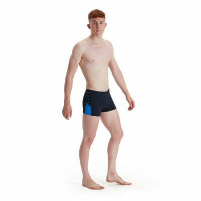 Calção de Banho Homem Speedo Boom Logo Splice  Azul escuro