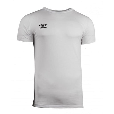 Camisola de Manga Curta Homem Umbro 64887U 096 Branco