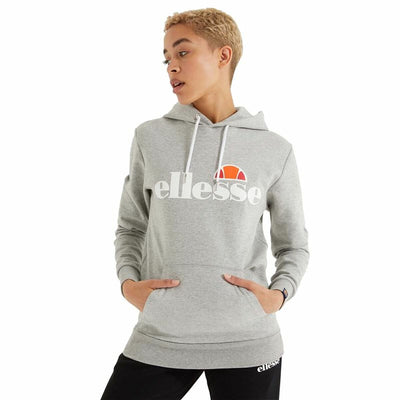 Polar com Capuz Mulher Ellesse Torices  Cinzento claro