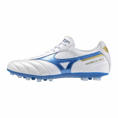 Chuteiras para Adultos Mizuno Morelia II Pro Ag Branco