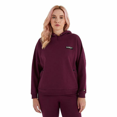 Polar com Capuz Mulher Ellesse  Semprevisa Verde Beringela