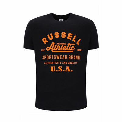 Camisola de Manga Curta Homem Russell Athletic AMT A40231