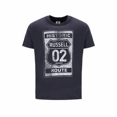 Camisola de Manga Curta Homem Russell Athletic AMT A40471