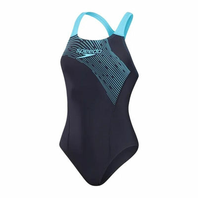 Fato de Banho Mulher Speedo Medley  Azul