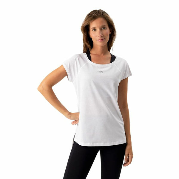 Camisola de Manga Curta Mulher Ditchil Ariana Branco