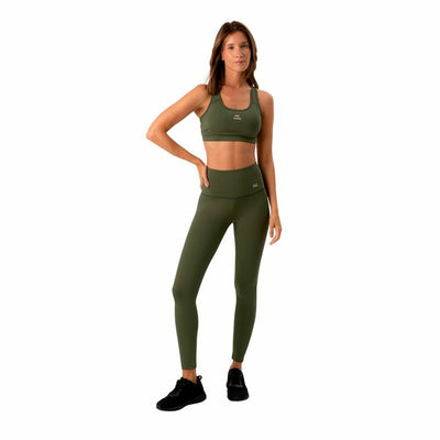 Leggings de Desporto de Mulher Ditchil Genuine Azeitona