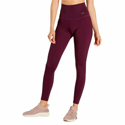 Leggings de Desporto de Mulher Ditchil Ruby Castanho