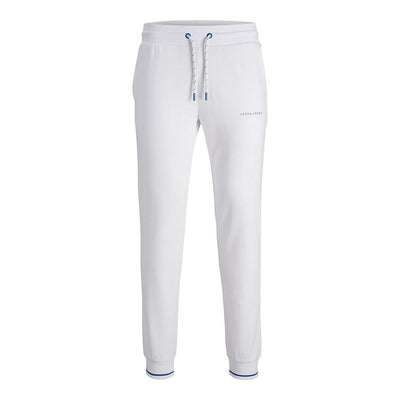 Calças de Treino para Adultos Jack & Jones JPSTGORDON JJGLOBUS  12225105  Branco Homem