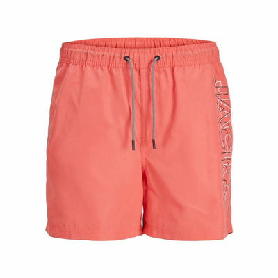 Calção de Banho Homem Jack & Jones Double Logo Coral