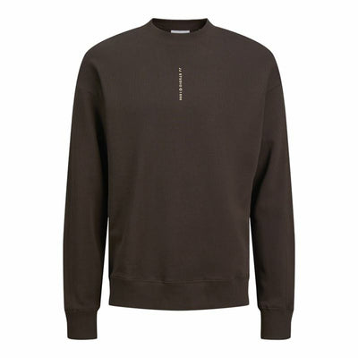 Polar sem Capuz Homem Jack & Jones Jjmicah Neck Mulch Castanho