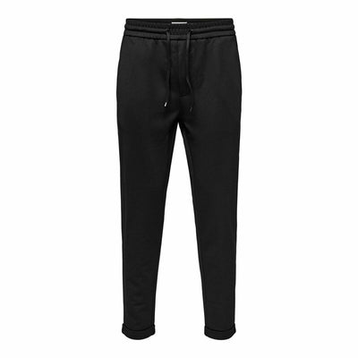 Calças de Treino para Adultos Only & Sons Onslinus Crop Tap 0192 Preto Homem