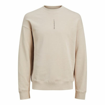 Polar sem Capuz Homem Jack & Jones Jjmicah Neck Moonbeam Branco