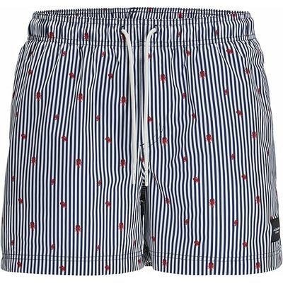 Calção de Banho Homem Jack & Jones JPSTMAUI JJSWIM MINI Azul Marinho