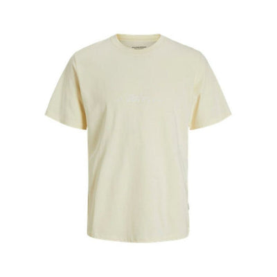 Camisola de Manga Curta Homem Jack & Jones JORVARENNA BRANDING TEE Branco
