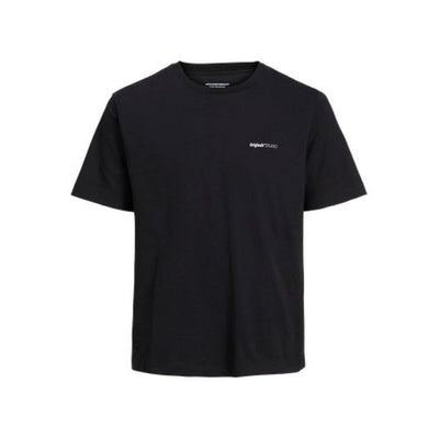 Camisola de Manga Curta Homem Jack & Jones JORVARENNA PAINTED BACK TEE Preto