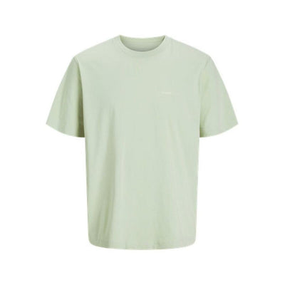 Camisola de Manga Curta Homem Jack & Jones JORVARENNA PAINTED BACK TEE Verde