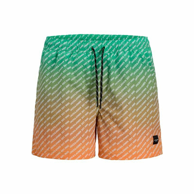 Calção de Banho Homem Jack & Jones Jpstmaui Jjswim Gradient Verde limão