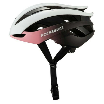 Capacete de Ciclismo para Adultos Rockbros Rockbros-10110004008 Azul Branco Preto Cor de Rosa 55-58 cm
