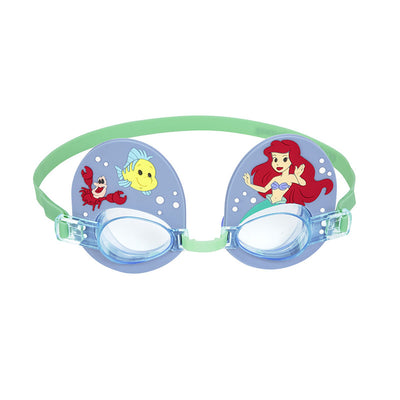Bestway Óculos de Natação Infantil com Correia de Silicone Sirenita +3 Anos Praia e Piscina 09114