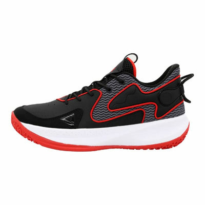 Sapatilhas de Basquetebol para Adultos Peak Game 3 Preto Vermelho