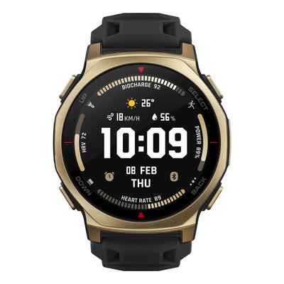 Smartwatch Amazfit W2548GL1N Preto Dourado Ø 44 mm