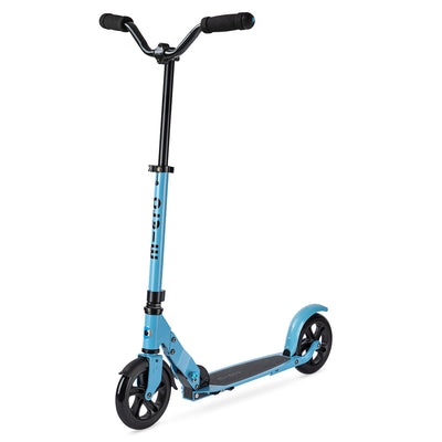 Patinete Scooter Micro Speed Deluxe Azul Verde Cinzento Prateado