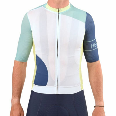 Jersey de ciclismo Hemon Prestiggio Branco