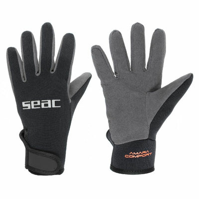 Luvas de mergulho Seac Amara Comfort Preto