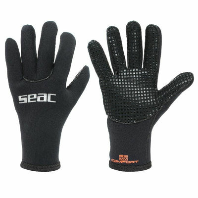 Luvas de mergulho Seac Seac Comfort 3 MM Preto