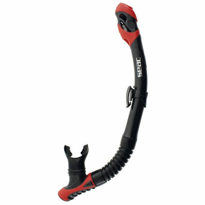 Tubo de snorkel Seac Reverse Dry Vermelho