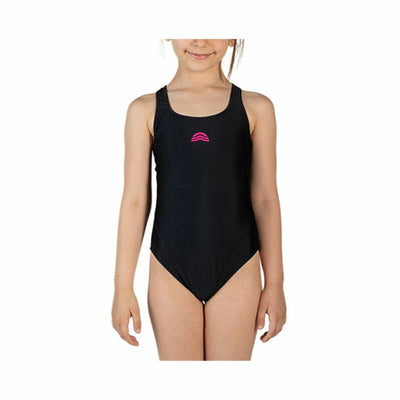 Fato de Banho de Menina Aquarapid Costume Preto