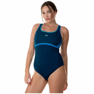 Fato de Banho Mulher Aquarapid Costume  Azul