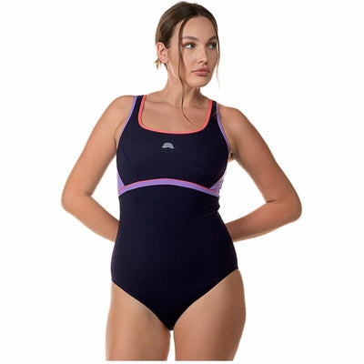Fato de Banho Mulher Aquarapid Costume  Azul escuro