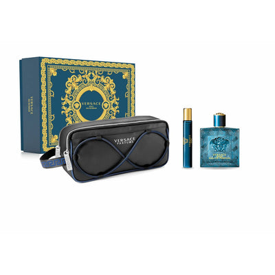 Conjunto de Perfume Homem Versace Eros EDP 3 Peças