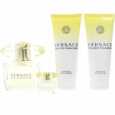 Conjunto de Perfume Mulher Versace YELLOW DIAMOND 3 Peças