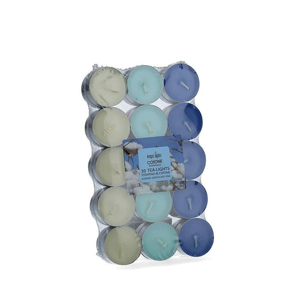 Velas perfumadas Magic Lights Algodão (30 Unidades)